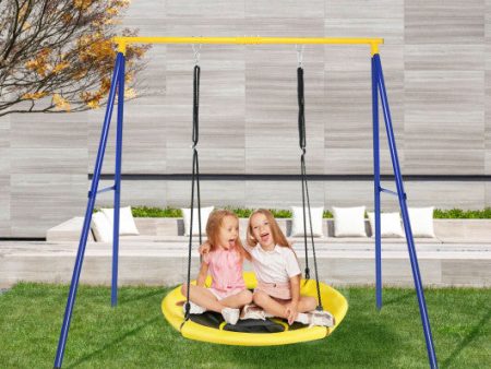 Extra Large Heavy Duty A-Frame Steel Swing Stand For Discount