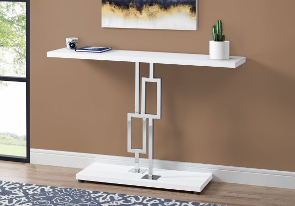 47  White Floor Shelf Console Table With Storage Discount