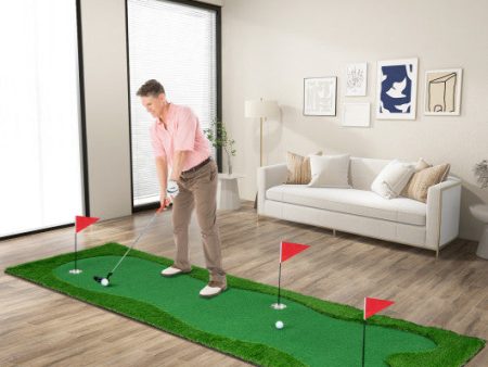 Golf Putting Green with Realistic Artificial Grass Turf-S on Sale