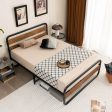 Arc Platform Bed with Headboard and Footboard-Full Size Online Hot Sale