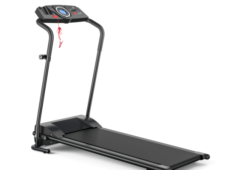 1.0 HP Electric Mobile Power Foldable Treadmill with Operation Display for Home For Sale