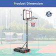 Basketball Hoop Stand 5 Feet-6.8 Feet Height Adjustable Online