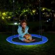 40 Inches Saucer Tree Swing for Kids and Adults-Navy Hot on Sale