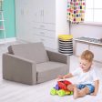 2-in-1 Children’s Convertible Sofa to Lounger-L Cheap