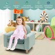 Kids Sofa with Armrest and Thick Cushion-Green Discount