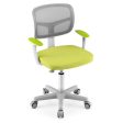 Adjustable Desk Chair with Auto Brake Casters for Kids-Green For Cheap