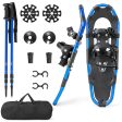 21 25 30 Inch Lightweight Terrain Snowshoes with Flexible Pivot System-21 inches For Cheap