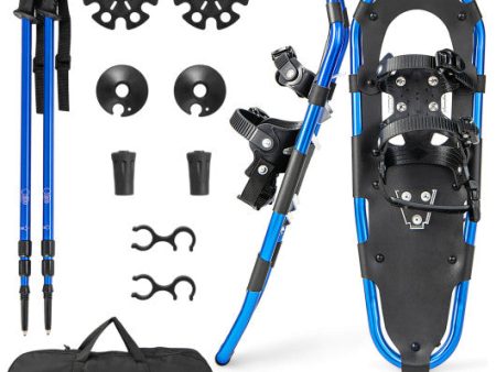 21 25 30 Inch Lightweight Terrain Snowshoes with Flexible Pivot System-21 inches For Cheap