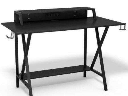 All-in-One Professional Gaming Desk with Cup and Headphone Holder Hot on Sale