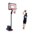 Basketball Hoop with 5-10 Feet Adjustable Height for Indoor Outdoor Online