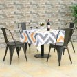 4 Pieces Tolix Style Metal Dining Side Chair Stackable Wood Seat-Black Sale