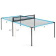 Portable Ping Pong Table Game Set with 2 Paddles Hot on Sale