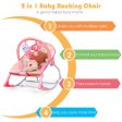 Adjustable Toddler Swing Bouncer & Rocker-Pink For Discount