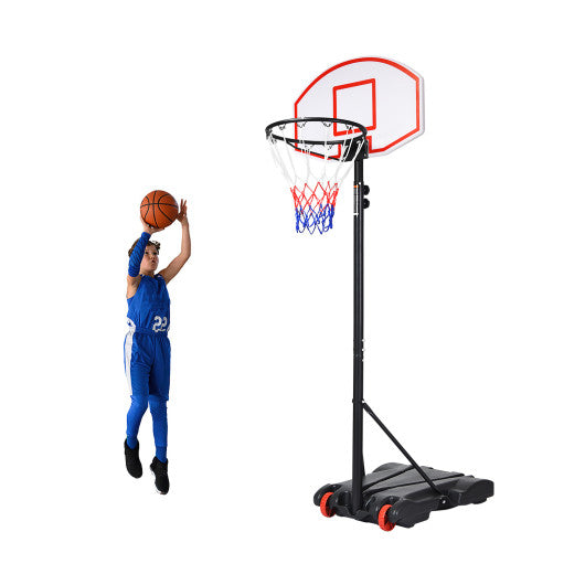 Adjustable Basketball Hoop System Stand with Wheels Supply