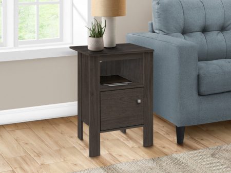 24  Brown Nightstand with Cabinet Storage For Discount