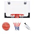 Over-The-Door Mini Basketball Hoop Includes Basketball and 2 Nets For Cheap