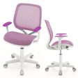 Swivel Mesh Children Computer Chair with Adjustable Height-Purple Online Sale