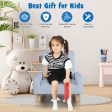 Kids Rocking Chair with Solid Wood Legs-Blue Cheap