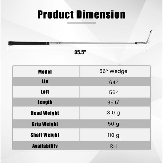 Golf Sand Wedge 56 60 Degree Gap Lob Wedge with Grooves Right Handed-56 Degrees Hot on Sale