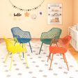 4 Pieces Kids Chairs with Curved Backrest and Ergonomic Armrests Online