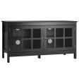 50 Inch Modern Wood Large TV Stand Entertainment Center for TV For Discount