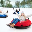 40  Inflatable Snow Sled for Kids and Adults-Red Fashion