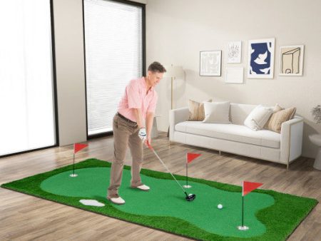 Golf Putting Green with Realistic Artificial Grass Turf-L Sale