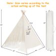 Kids Lace Teepee Tent Folding Children Playhouse with Bag For Discount