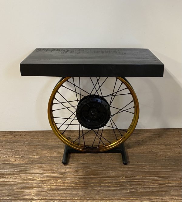 22  Black Solid Wood End Table Online