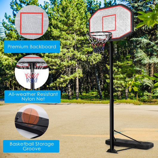 43 Inch Indoor Outdoor Height Adjustable Basketball Hoop Discount