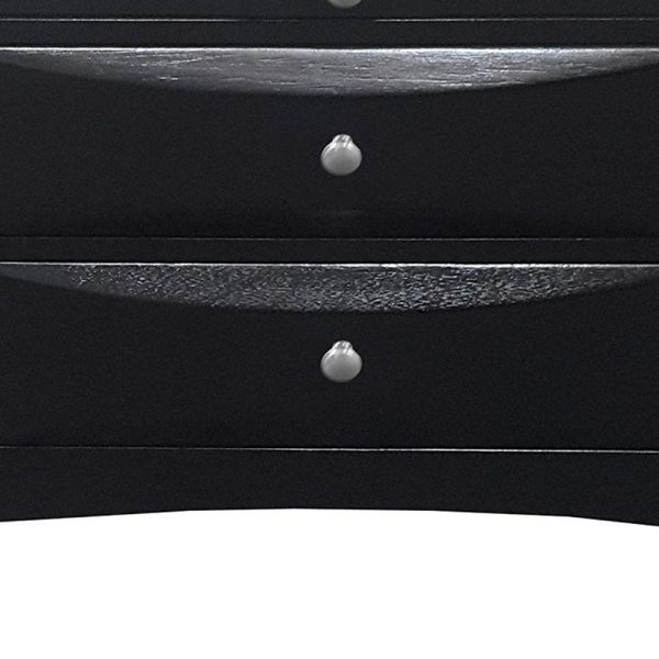 25  Black Three Drawers Nightstand Online