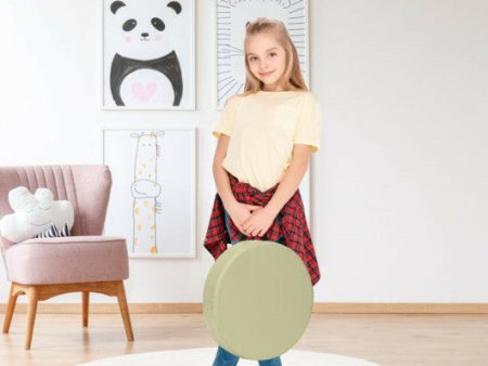 6 Pieces 15 Inch Round Toddler Floor Cushions-Blue Online Hot Sale