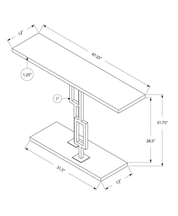 47  White Floor Shelf Console Table With Storage Discount