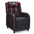 Massage Racing Gaming Single Recliner Chair-Red Hot on Sale