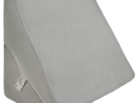 Adjustable Memory Foam Reading Sleep Back Support Pillow-Gray Online