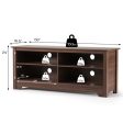 58 Inch Wooden Entertainment Media Center TV Stand Online now