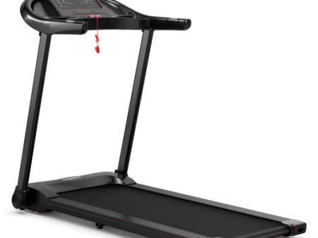 2.25HP Electric Folding Treadmill with HD LED Display and APP Control Speaker Sale