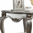 24  Gray Solid Wood End Table With Shelf Online Sale