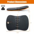 Portable Anti-Fatigue Balance Board with Raised Massage Points for Office-Black Online