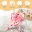 Adjustable Toddler Swing Bouncer & Rocker-Pink For Discount