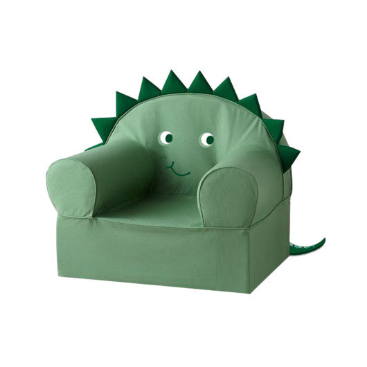 Original Kids Sofa with Armrest and Thick Cushion-Green For Discount