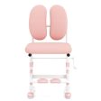 Ergonomic Height-adjustable Kids Study Chair with Double Back Support-Pink Hot on Sale