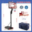 Basketball Hoop with 5-10 Feet Adjustable Height for Indoor Outdoor Online