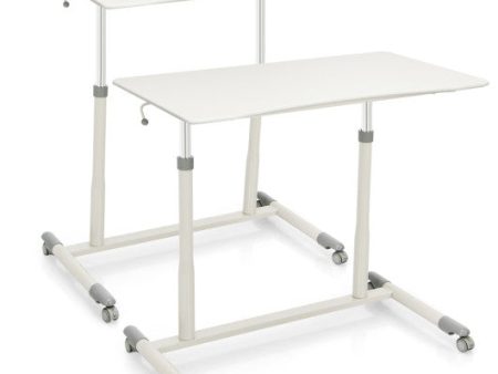 Height Adjustable Computer Desk Sit to Stand Rolling Table Online Sale