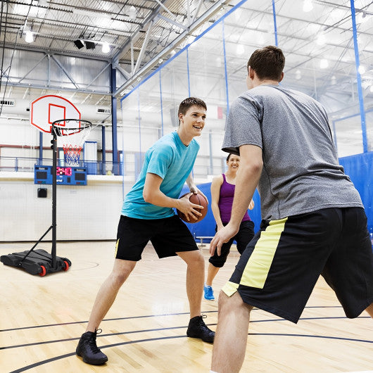 Adjustable Basketball Hoop System Stand with Wheels Supply