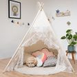 Kids Lace Teepee Tent Folding Children Playhouse with Bag For Discount