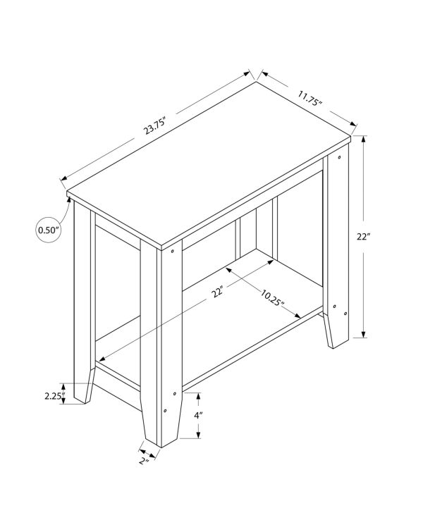 24  Gray Console Table With Storage Discount