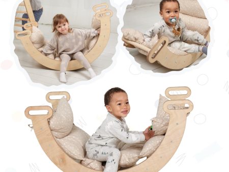 Climbing Arch + Cushion - Montessori Climbers for Toddlers For Discount