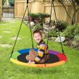 40 Inch Flying Saucer Tree Swing Outdoor Play for Kids Supply